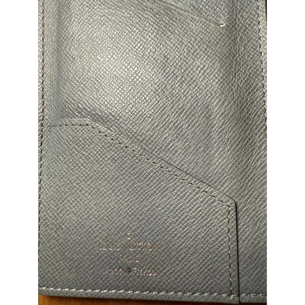 Louis Vuitton Gray Epi Leather Wallet